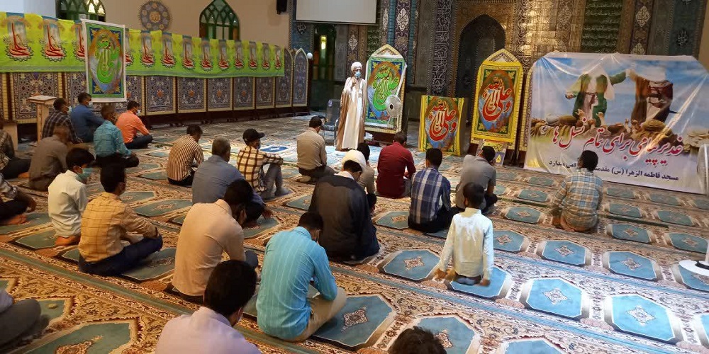 برگزاری جشن غدیر در مسجد فاطمه الزهرا(س) حاجی آباد 