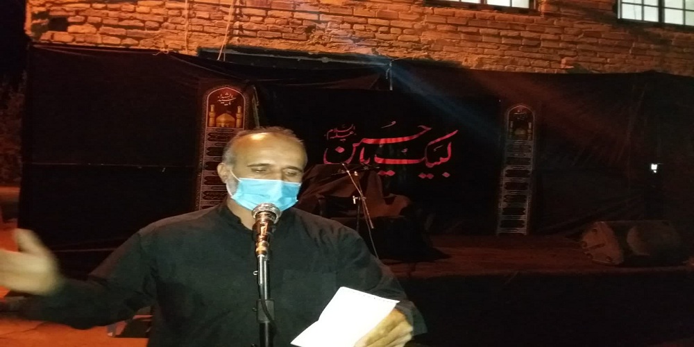 برگزاری مراسم عزاداری شب ششم محرم در شهرستان زیرکوه