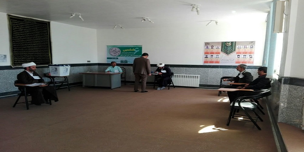 انتخابات شورای هیئات مذهبی شهرستان سرایان برگزار شد