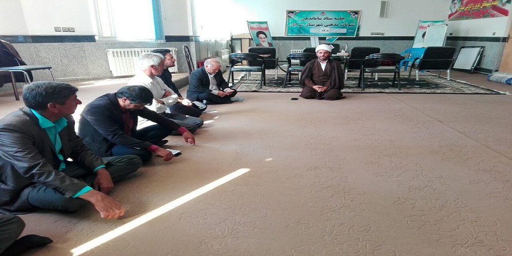 انتخابات شورای هیئات مذهبی شهرستان سرایان برگزار شد