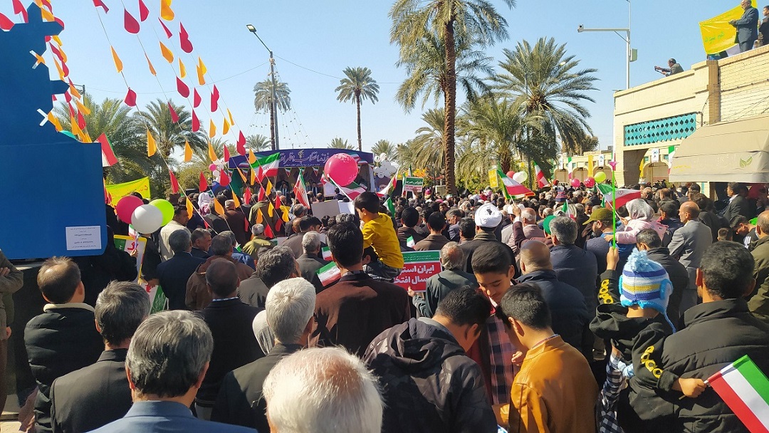 جلوه حضور پرشور مردم طبس در راهپیمایی یوم الله 22 بهمن 1401 