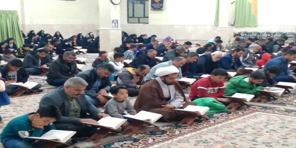 برگزاری محافل قرآنی سیار برای اولین بار در شهر خوسف