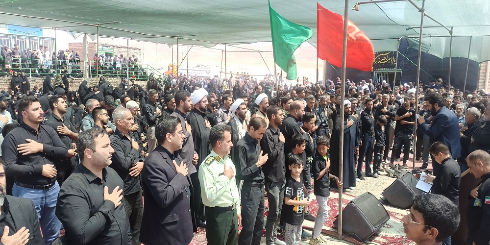 برگزاری مراسم  پیاده روی جاماندگان اربعین حسینی در شهر سربیشه