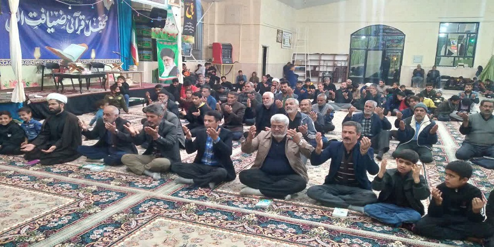 برگزاری مراسم احیای شب نورزدهم ماه مبارک رمضان در نقاط مختلف شهرستان خوسف