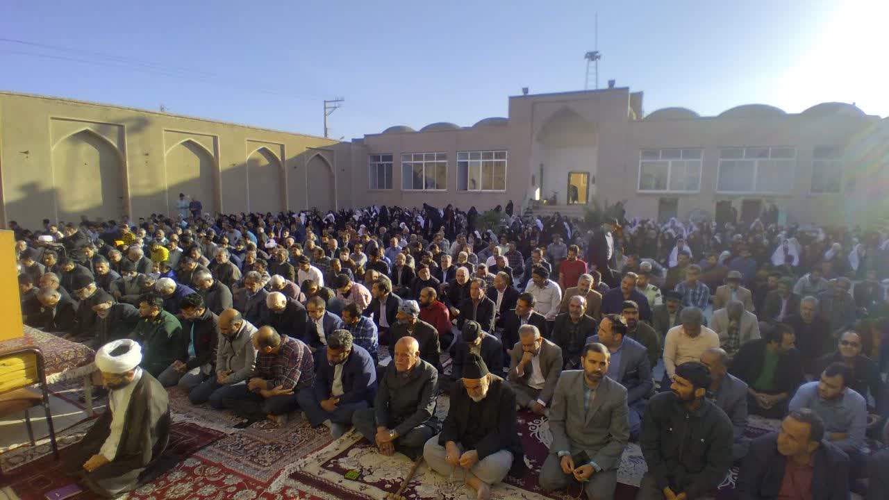 اقامه نماز عید سعید فطر در خوسف